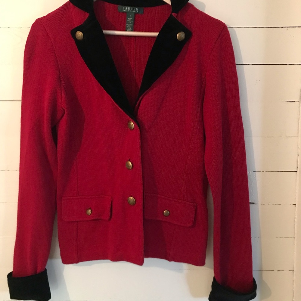 Ralph Lauren Blazer Sweater